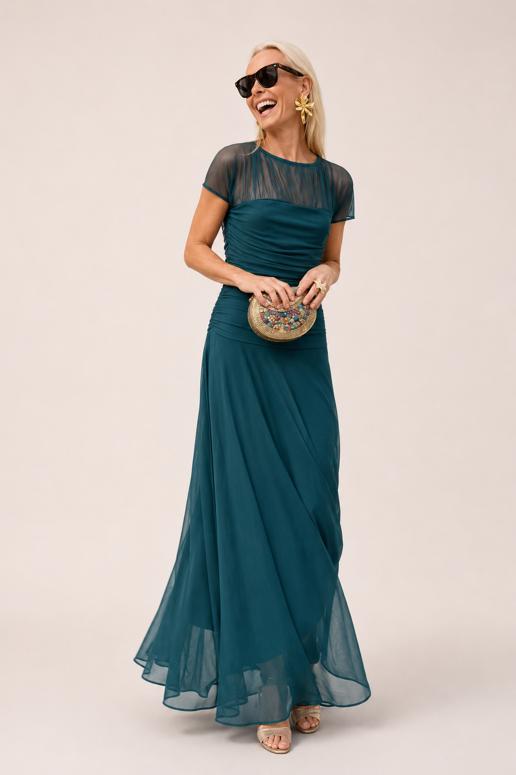 Lauren — Abito in Chiffon Setoso