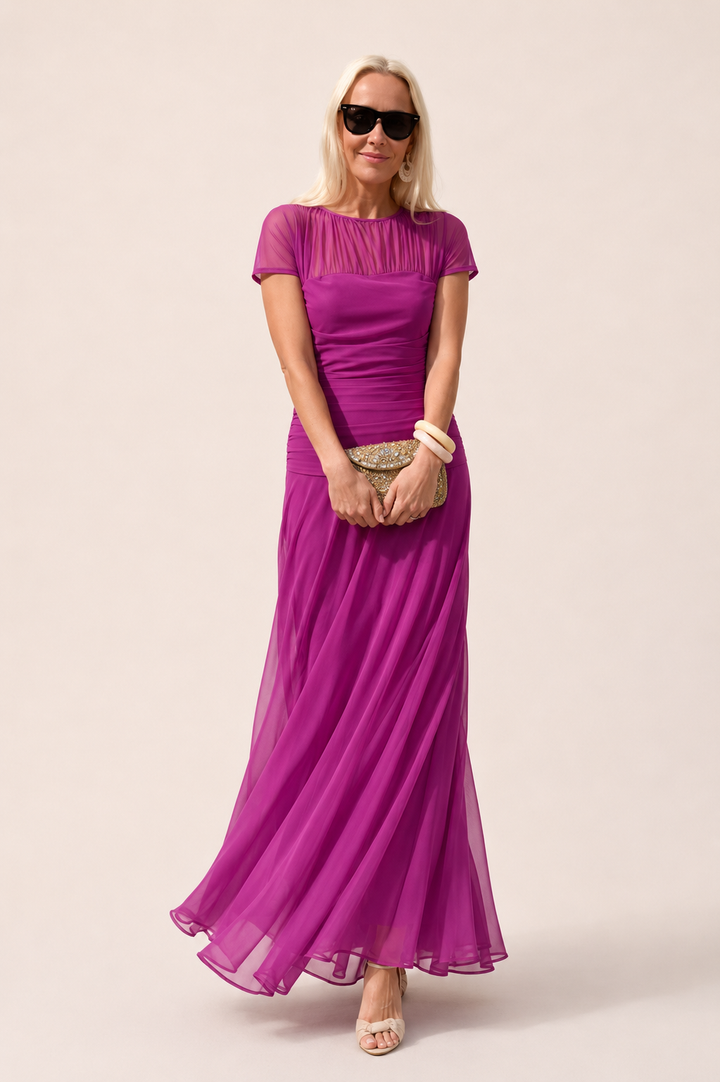 Lauren — Abito in Chiffon Setoso