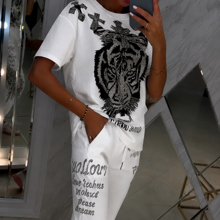 Stampa — Set Casual Due Pezzi con Coulisse