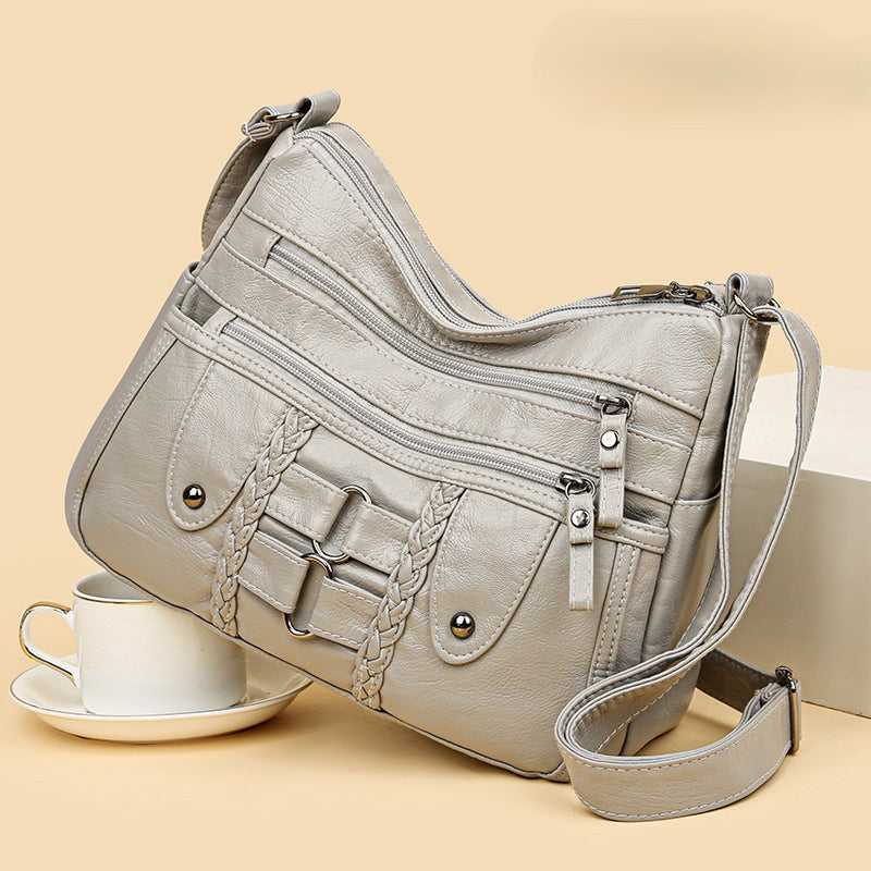 Vaudoire — Borsa a tracolla in stile vintage