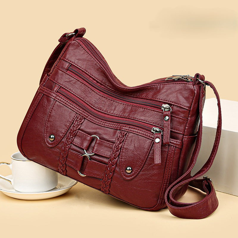 Vaudoire — Borsa a tracolla in stile vintage