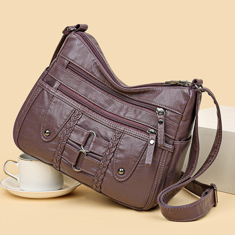 Vaudoire — Borsa a tracolla in stile vintage