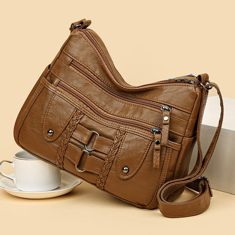 Vaudoire — Borsa a tracolla in stile vintage